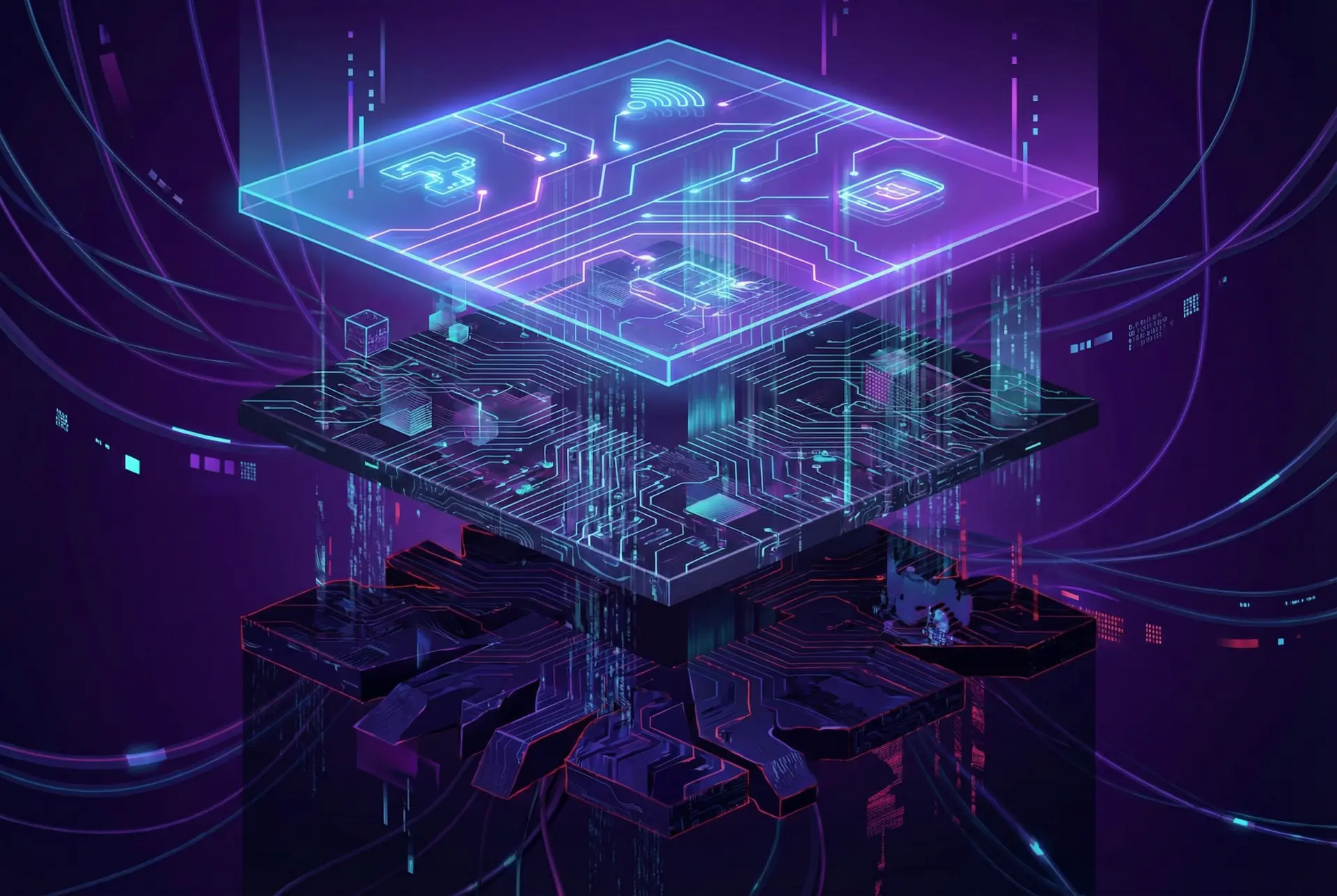 互联网三层架构图 - 51黑料 | 表层网络、深层网络、暗网